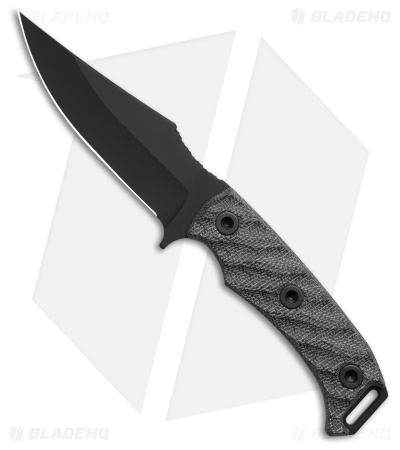 Half Face Blades Tosahwi Fixed Blade Knife Gray Micarta (4