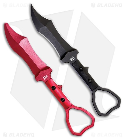 Halfbreed Blades Compact Bundle - Live Talon Knife + Red Trainer