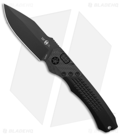 Heretic Knives Wraith Auto Knife Black/Carbon Fiber (3.75" Black)*DISCOUNTED*