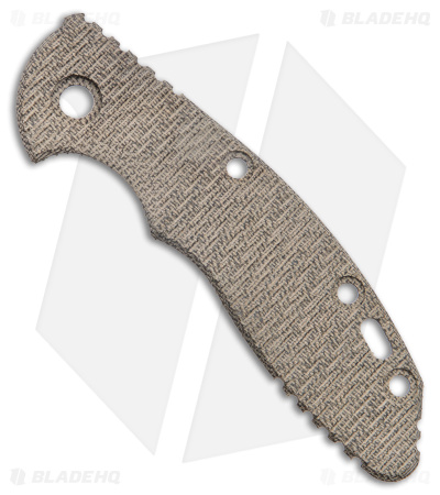 Hinderer Knives 3" XM-18 OD Green Textured Micarta Replacement Scale