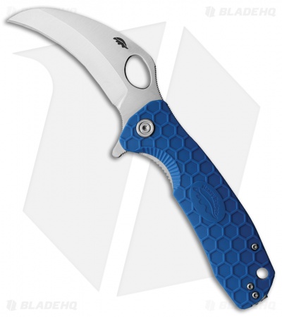 Honey Badger Knives Large Claw Blue FRN (3.4 Satin)