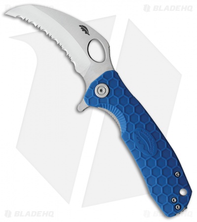 Honey Badger Knives Medium Claw Blue FRN (3