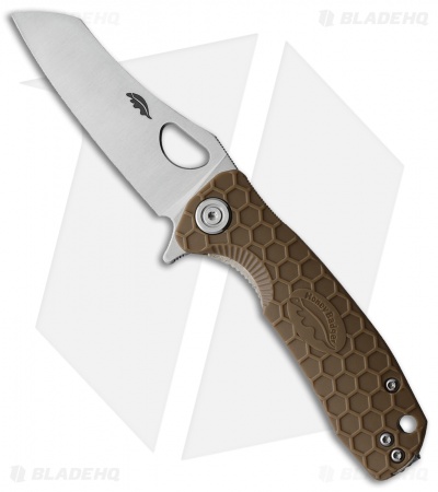 Honey Badger Knives Small Wharncleaver Tan FRN (2.8