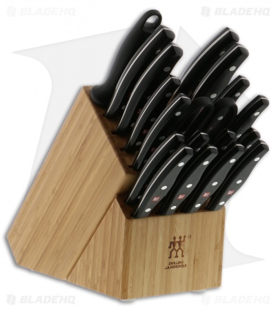 Zwilling J.A. Henckels Twin Signature 19 Piece Block Set Kitchen Knives