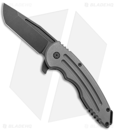 Jake Hoback Knives Husky Frame Lock Knife Titanium (3.75