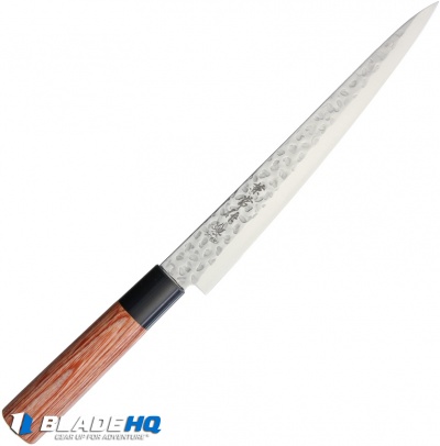 Kanetsune 9" Sujihiki Knife Brown Mahogany KC955