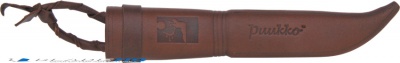 Kellam Knives Puukko Fixed Blade Knife Stained Curly Birch (3.75" Satin)