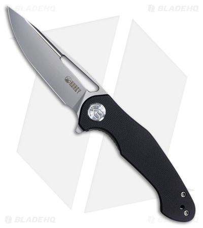 Kubey Dugu Liner Lock Knife Black G-10 (2.9