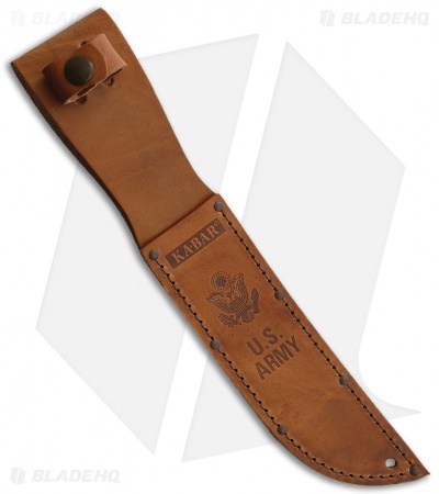 Ka-Bar U.S. Army Leather Sheath - Brown