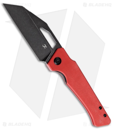 Kansept Knives Egress Liner Lock Knife Red G-10 (3.8