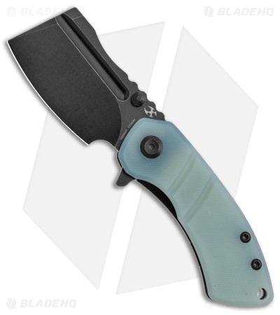 Kansept Knives Korvid M Liner Lock Knife Jade G-10 (2.5" Black) T2030A4