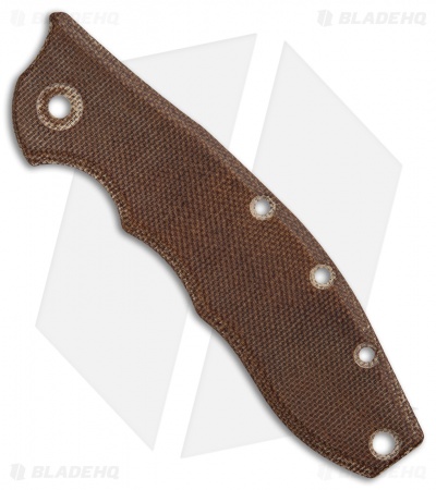 Karbadize ZT 0562 Replacement Scales - Natural Canvas Micarta