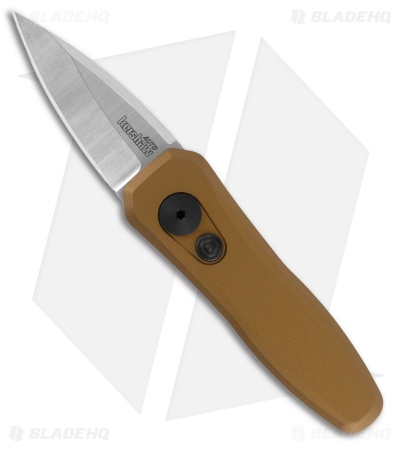 Kershaw Launch 4 CA Legal Automatic Knife Bronze Aluminum (1.9" Satin)