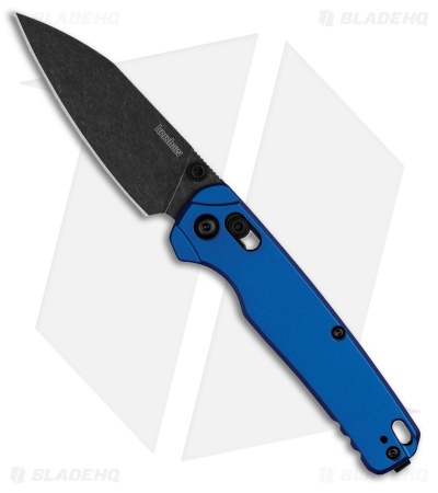 Kershaw Bel Air MagnaCut DuraLock Knife Blue Aluminum (3.1" Black SW)