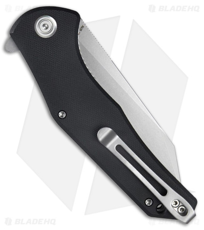 Kubey Flash Pocket Knife Black G-10 + Bead Blast - Blade HQ