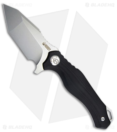 Kubey Golf EDC Fixed Blade Knife Black G-10 (3.1" Bead Blast AUS-10) KU230C