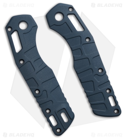 Lex Custom International Microtech MSI Titanium Turtle Scales - Blue Ti V2