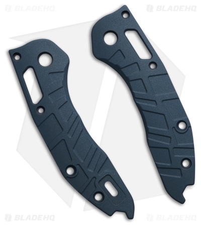 Lex Custom International Microtech Stitch Ram-Lok Ti Turtle Scales - Blue Ti