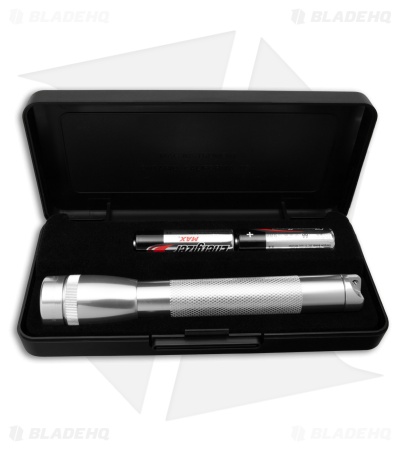 Mag-Lite Mini Flashlight w/ Case (Silver)