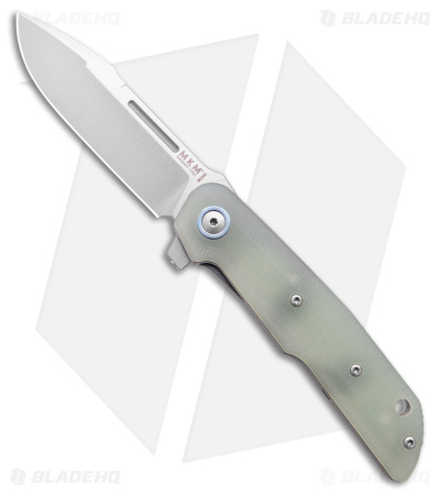 MKM Terzuola Clap Liner Lock Knife Jade G-10 (3" Satin)