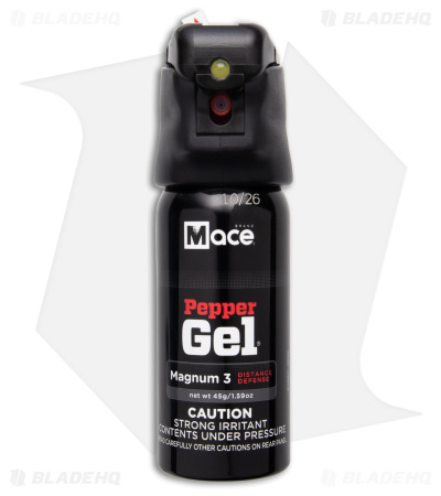 Mace Magnum 3 Night Defender Pepper Gel - Black
