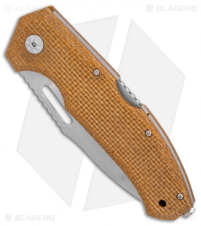 Maserin Nimrod | Lockback Knife | Desert Canvas Micarta