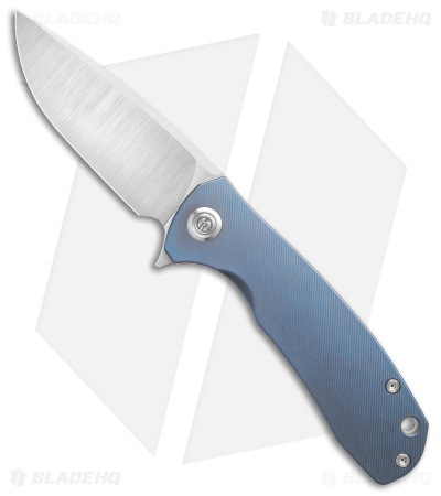 Maxace Balance 2021 Frame Lock Knife Blue Titanium (3.7