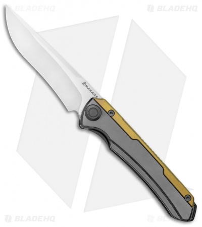 Maxace Kestrel Frame Lock Knife Zirconium (3.75