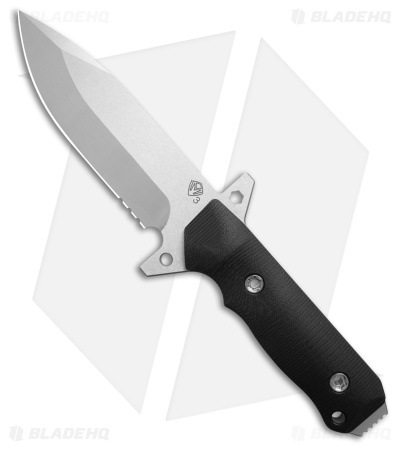 Medford AIO-2 Fixed Blade Knife Black G-10 (6" Stonewash)