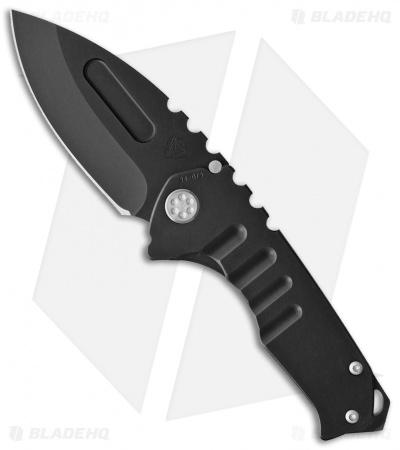 Medford Praetorian Genesis T CPM 3V Framelock Knife Black Titanium (3.4" Black)