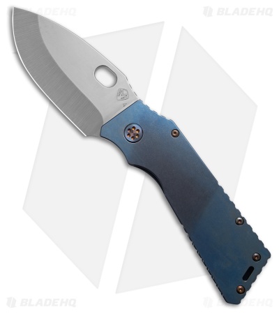 Medford TFF-1 Frame Lock Knife Blue Titanium (4" Tumbled)