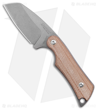 Mercury Kali Sheepsfoot Mini Fixed Blade Knife Natural Micarta (2.5" SW)