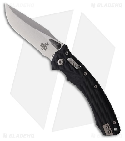 Microtech Amphibian 30th Anniversary Ram-Lok Knife Fluted Black G-10 (3.9" SW)