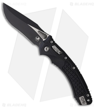 Microtech Amphibian Ram-Lok Knife Frag Black G-10 (3.9" Black)