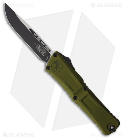 Microtech Combat Troodon Gen III S/E OTF Knife OD Green Al (4" Black)