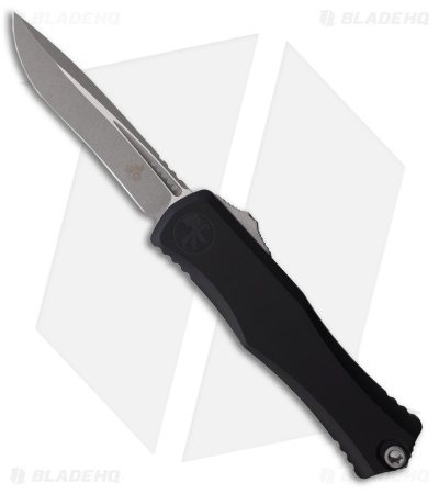 Microtech Hera II S/E OTF 30th Anniversary Automatic Knife Black Al (4" Apoc)