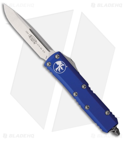 Microtech UTX-85 S/E OTF Automatic Knife Navy Blue Aluminum (3.1" SW)