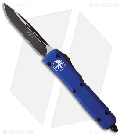 Microtech Ultratech S/E OTF Automatic Knife Navy Blue Aluminum (3.4" Black)