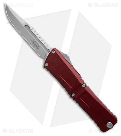 Microtech Combat Troodon Interceptor Gen III SS Merlot Red Aluminum (4" SW)