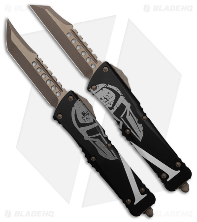 Microtech Combat Troodon Sandtrooper Hellhound+Warhound OTF Automatic Knife Set