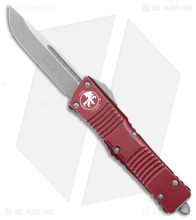 Microtech Combat Troodon S/E OTF Auto Knife Distressed Merlot (4" Apocalyptic)
