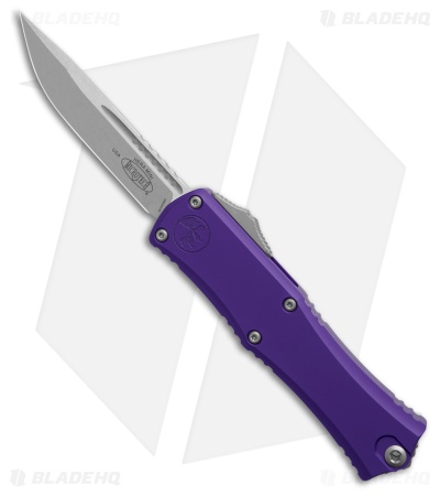 Microtech Hera II Mini S/E Automatic Knife Purple Aluminum (2.9