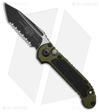 Microtech LUDT Gen III T/E Automatic Knife OD Green Al (3.5