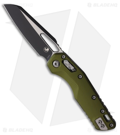 Microtech MSI Ram-Lok Knife Fluted OD Green Aluminum (3.5 Two-Tone)