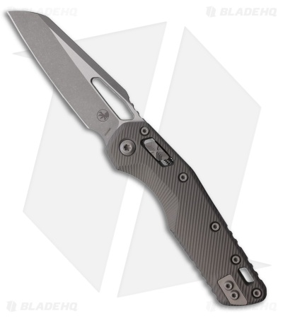 Microtech Standard Issue MSI Ram-Lok Knife Fluted Natural Clear Al (3.9" Apoc)
