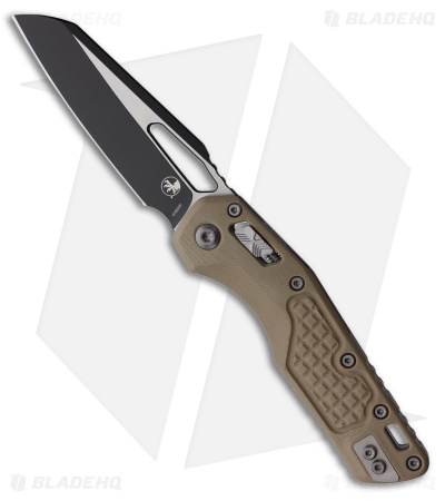 Microtech Standard Issue MSI Ram-Lok Knife Frag Tan G-10 (3.9" Two-Tone)