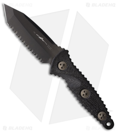 Microtech Socom Alpha Mini Tanto Fixed Blade Knife CF (3.7