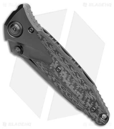 Microtech Socom Bravo Tanto Frame Ti/CF (Black) - Blade HQ