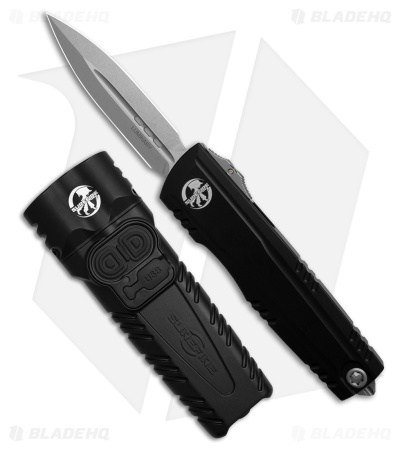 Microtech Luminary D/E Zero Stop OTF Knife (3.63" SW) + SureFire Stiletto Pro II