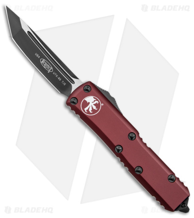 Microtech UTX-85 T/E OTF Automatic Knife Merlot Red (3.125